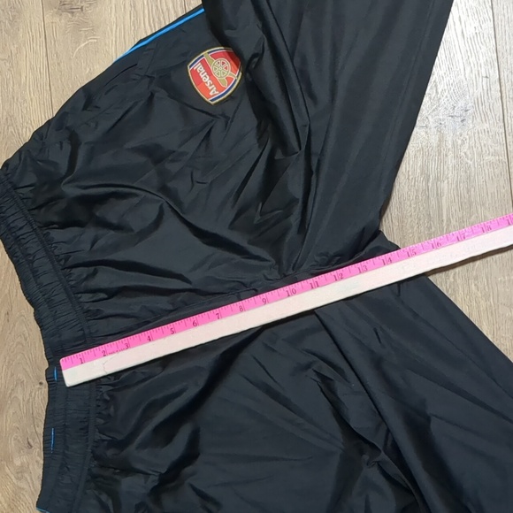 Arsenal vintage Soccer Official  Performance Men's black Pants  Medium - Picture 8 of 13